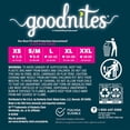thumbnail image 17 of Goodnites Nighttime Bedwetting Underwear for Girls, Sizes Extra Small - Extra Extra Large, 17 of 17