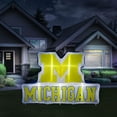 thumbnail image 3 of Logo Brands Michigan Wolverines Pre-Lit 7’x10’ Team Inflatable, 3 of 6
