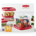 thumbnail image 10 of Rubbermaid 50-Piece EasyFind Lids Vented Food Storage Set, 10 of 14