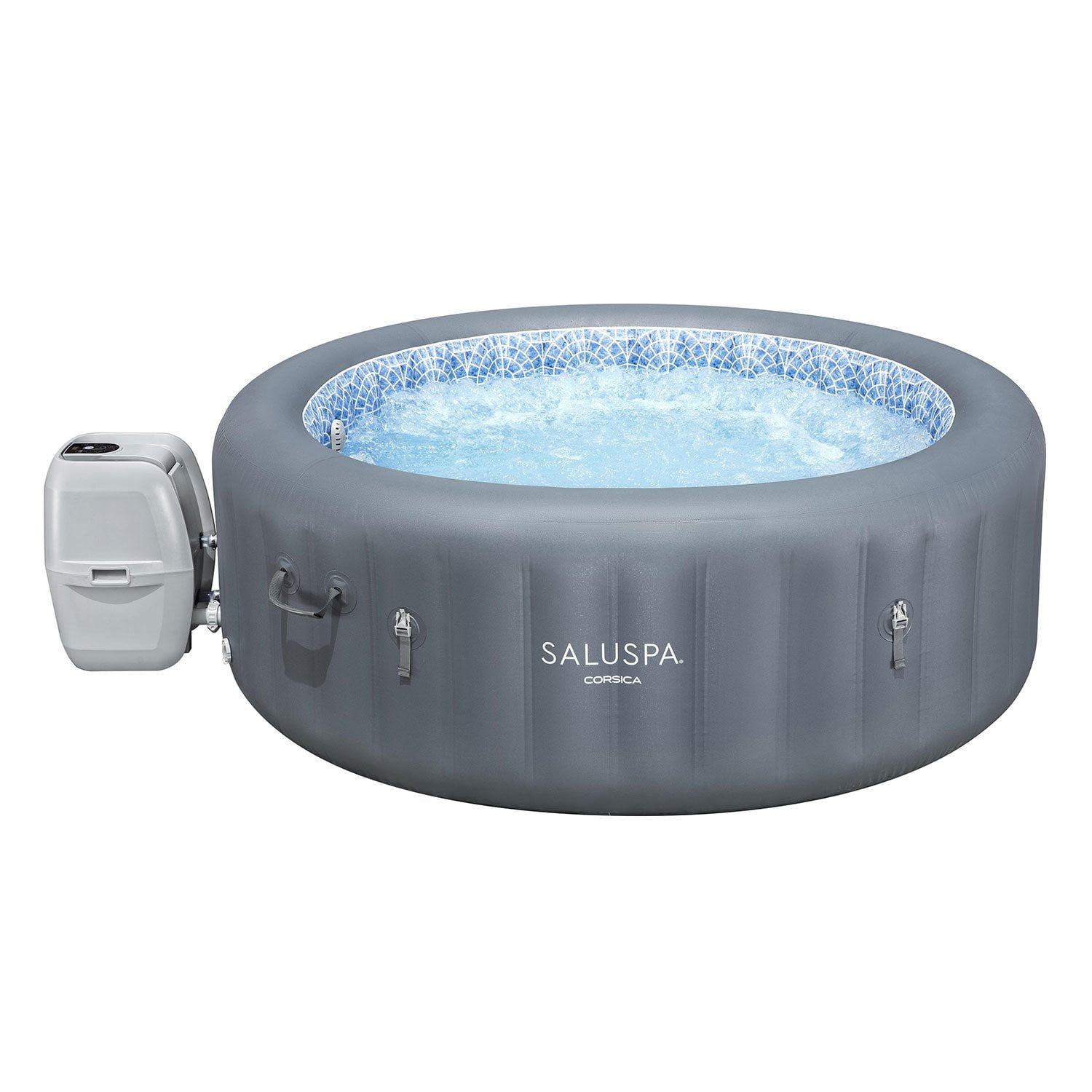 SaluSpa Corsica Round Inflatable Hot Tub - Thumbnail 5