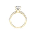 thumbnail image 2 of Lab Created 3.48 CT. T.W. Elongated Cushion Cut Pave Diamond Ring, 2 of 6