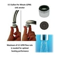 thumbnail image 8 of Atmor AT-800-35 3.5kW 120V 0.5GPM Single Sink Tankless Electric Water Heater, 8 of 9