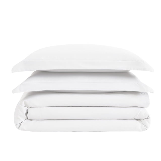 London Fog Garment Wash Solid Duvet Cover Set, Assorted Sizes