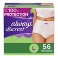 thumbnail image 1 of Always Discreet Women's Maximum Incontinence Underwear, Choose Your Size, 1 of 10