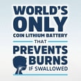 thumbnail image 3 of New! Energizer Ultimate Child Shield CR2032 Batteries (12 Pack), 3V Lithium Coin Batteries, 3 of 11