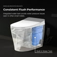 thumbnail image 7 of OVE Decors Clarke White Tall Elongated Smart Toilet with Bidet Toilet Seat, 7 of 18