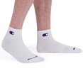 thumbnail image 9 of Champion 8PK Men's Cushion Quarter Sock, 9 of 9