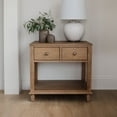thumbnail image 1 of details by Becki Owens Ren 2-Drawer Nightstand, Distressed Natural Wood Finish, 1 of 11