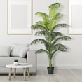 thumbnail image 2 of Faux 72" Palm Tree in a Pot, 2 of 6