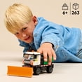 thumbnail image 2 of LEGO City Snowplow Truck Building Toy for Kids, 263 pc., 2 of 6