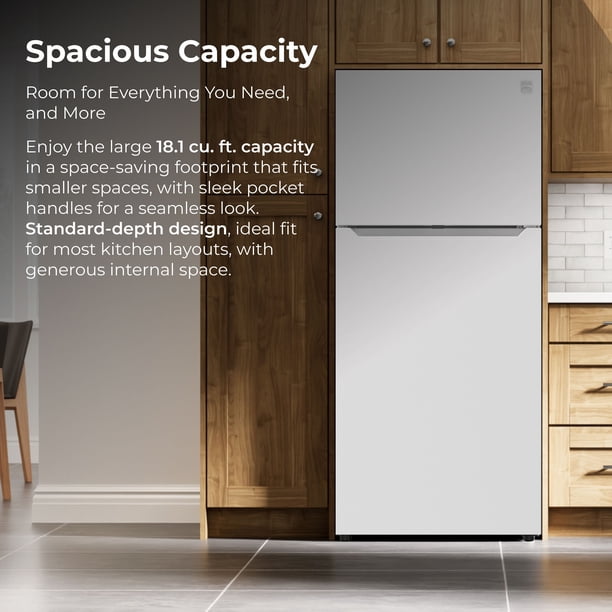 Kenmore 18.1 cu. ft. Top Mount Refrigerator w/ Pocket Handle