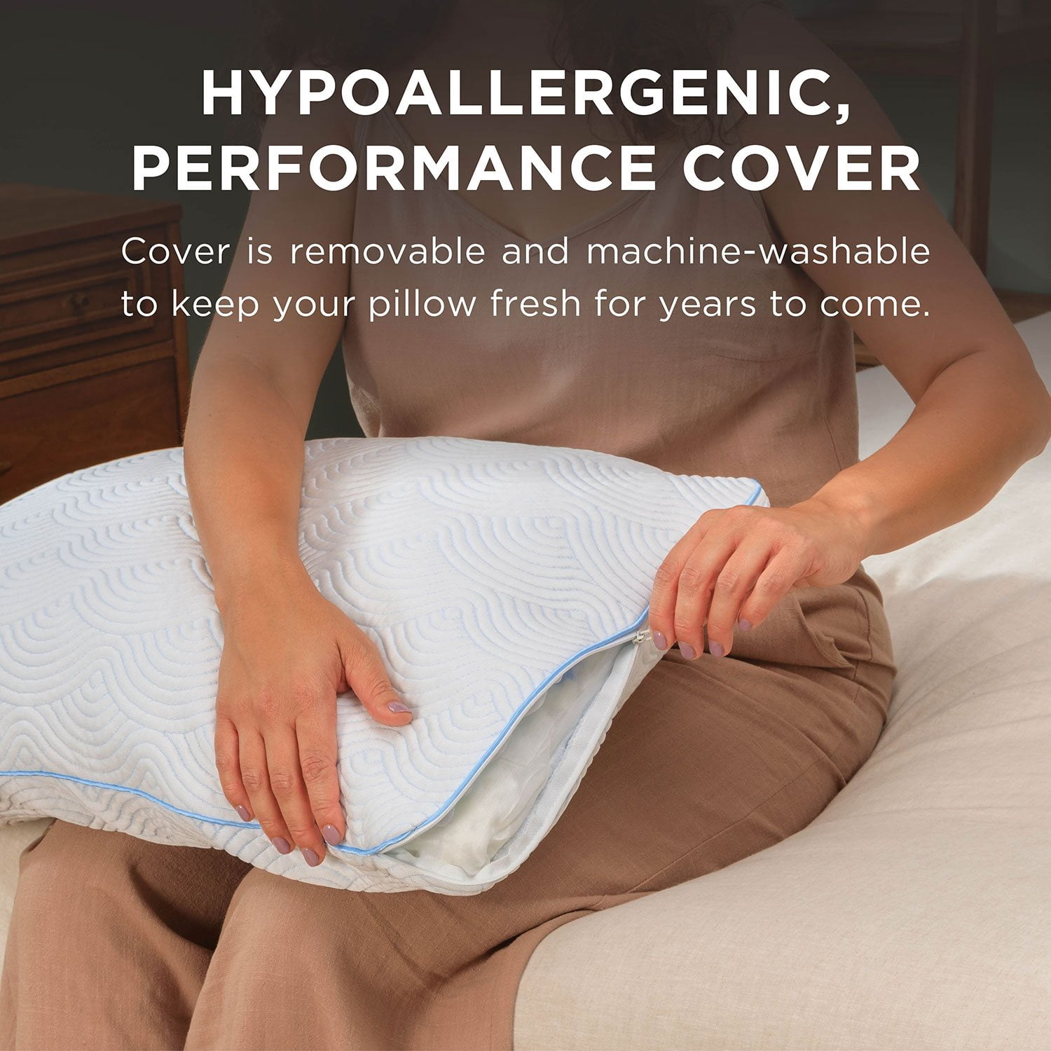 Tempur-Pedic TEMPUR-Cloud® Adjustable + Cooling Pillow - Queen