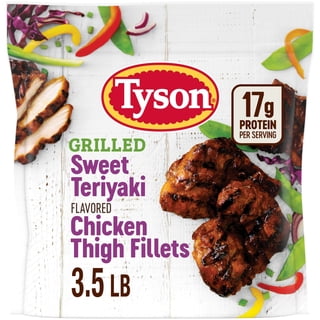 Tyson Grilled Sweet Teriyaki Flavored Chicken Fillets, Frozen, 3.5 lbs.