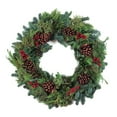 thumbnail image 1 of 24" Premium Fresh Wreath, 1 of 1