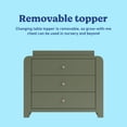 thumbnail image 6 of Graco Read-with-Me 3 Drawer Chest with Bookshelves and Removable Changing Topper, Choose Color, 6 of 9