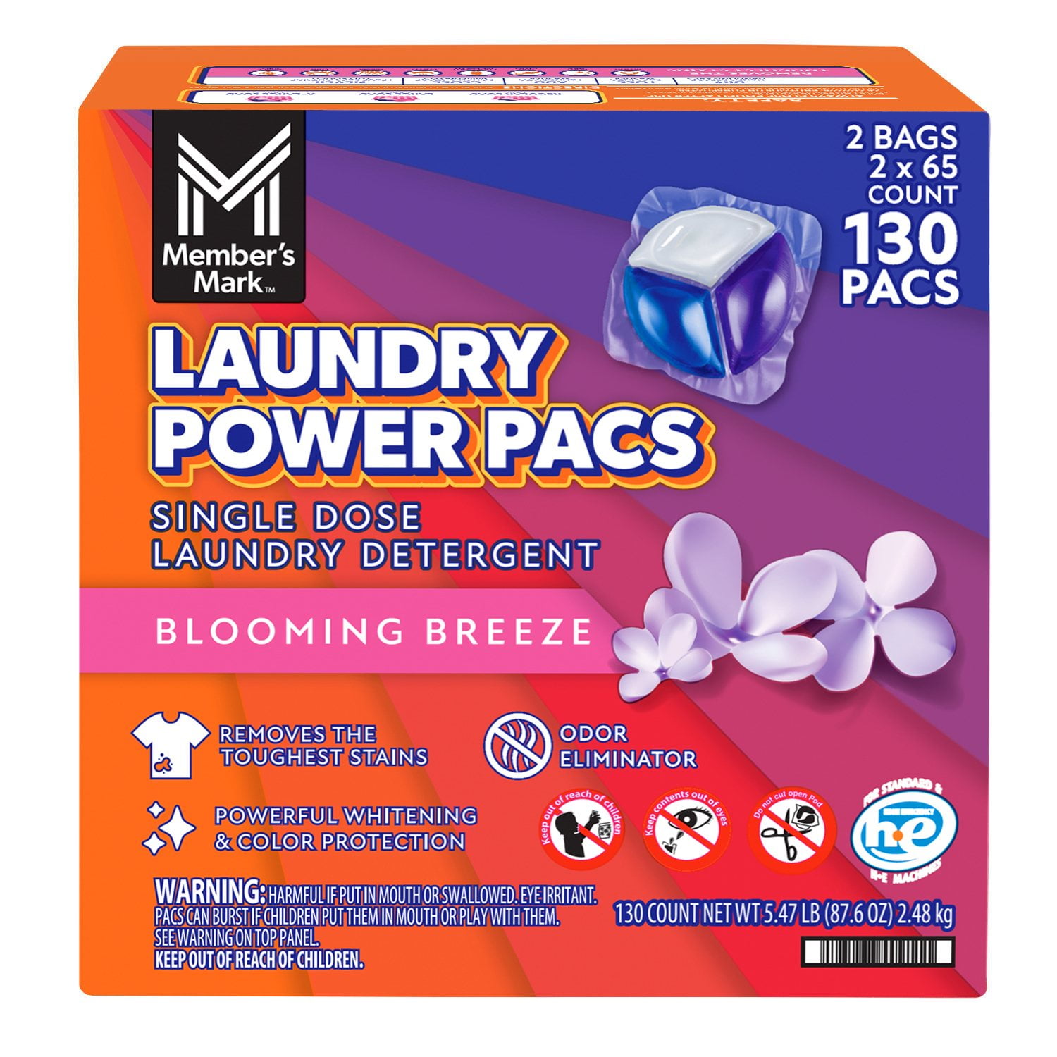 Member's Mark Laundry Detergent Power Pacs