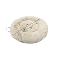 thumbnail image 3 of Serta Faux Fur Donut Bed, Medium, Choose Color, 3 of 5