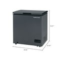 thumbnail image 3 of Hamilton Beach Chest Freezer, Granite Design (5.0 cu. ft.), 3 of 15