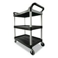 thumbnail image 3 of Rubbermaid Commercial Xtra Open Side 3-Shelf Utility Cart, 3 of 7
