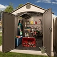 thumbnail image 3 of Lifetime 15' x 8' Outdoor Storage Shed (Dual Entry), 3 of 15