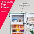 thumbnail image 12 of Frigidaire Retro 3.2 cu. ft. Two-Door Refrigerator With Built-In Bottle Opener, Choose Color, 12 of 12