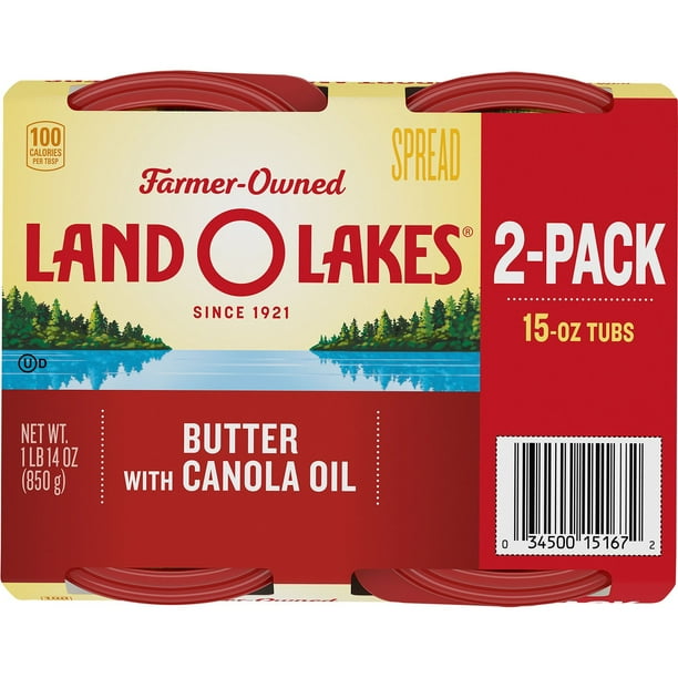 Land O'Lakes Butter with Canola Oil, 15