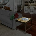thumbnail image 2 of YouTheFan Michigan Wolverines Lighted Stadium End Table, 2 of 5