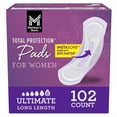 thumbnail image 1 of Member's Mark Total Protection Pads for Women, Ultimate Long, 6 Drop, Choose Count, 1 of 8