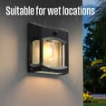 thumbnail image 8 of Westinghouse 600 Lumen Solar Motion Activated Linkable Wall Light, 2pk, 8 of 11