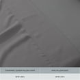 thumbnail image 3 of Purity Home 300-Thread-Count Organic Cotton Brushed Percale Pillowcases, Assorted Sizes, 3 of 8