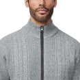 thumbnail image 4 of Dockers Men's Full Zip Sweater, 4 of 13