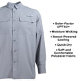 thumbnail image 2 of Habit Men's Long Sleeve 50+ UPF Fishing Shirt, 2 of 9