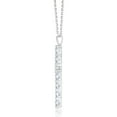 thumbnail image 4 of Lab Created Round Cut Cross Diamond Pendant Necklace in 18K Gold, 4 of 7