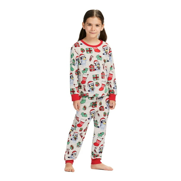 Bluey Family Sleep Kids 2-Piece Pajama Set