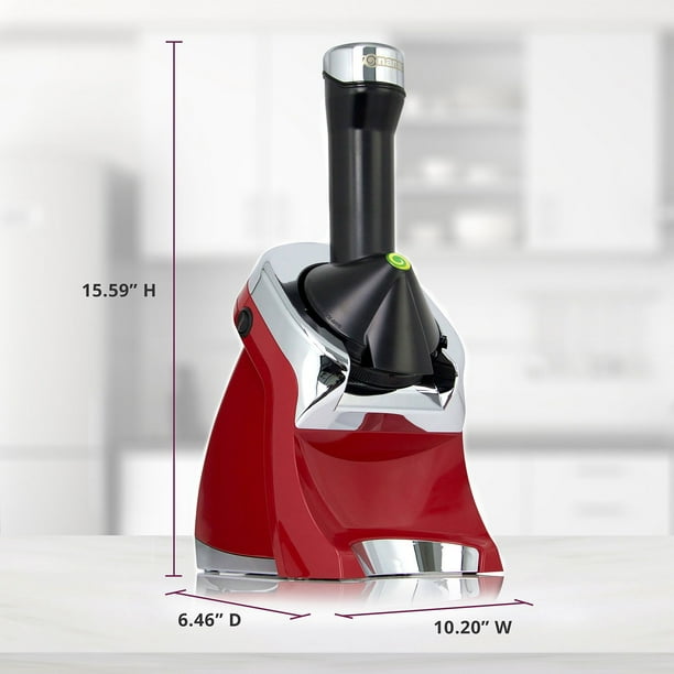Yonanas Deluxe Non-Dairy Frozen Fruit Soft Serve Dessert Maker