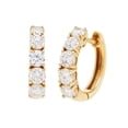 thumbnail image 1 of 1.00 CT.T.W. Lab Created Diamond Huggie Earring in 14K Gold, 1 of 3
