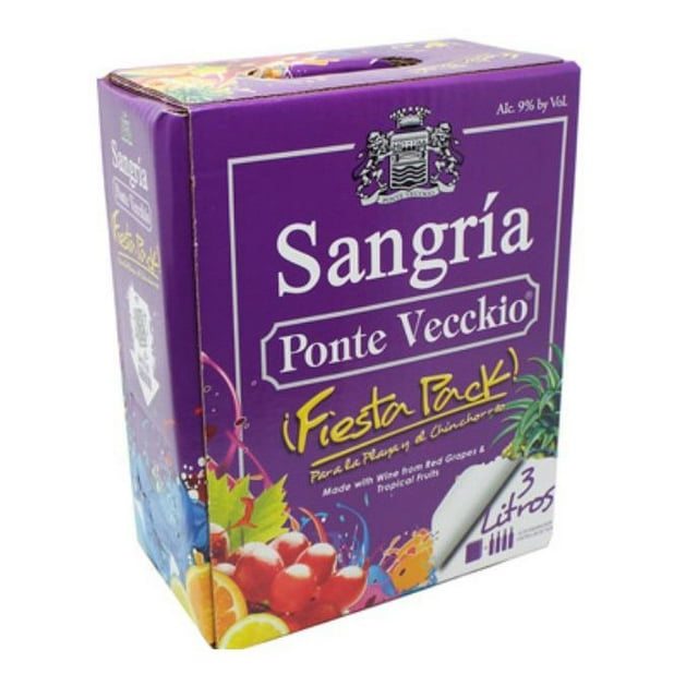 Ponte Vecckio Sangria Fiesta Pack 3 L