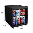 thumbnail image 3 of Frigidaire 1.6 cu. ft. Glass Door Compact Beverage Refrigerator, 3 of 11
