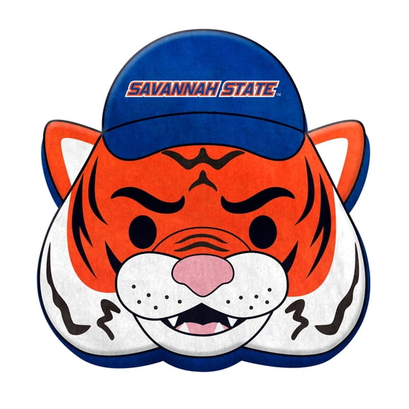 Logo Brands Savannah State Tigers Puff Pillow