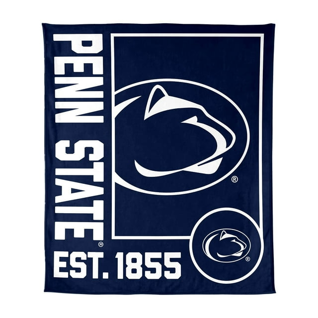 Logo Brands Penn State Nittany Lions 60"x70" Super Plush Blanket