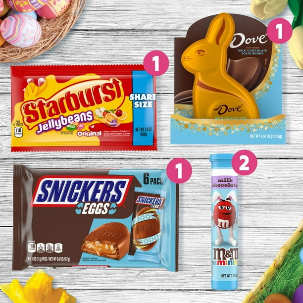 Mars Variety Pack, Easter Basket Builder Candy, 5 pcs. - Samsclub.com