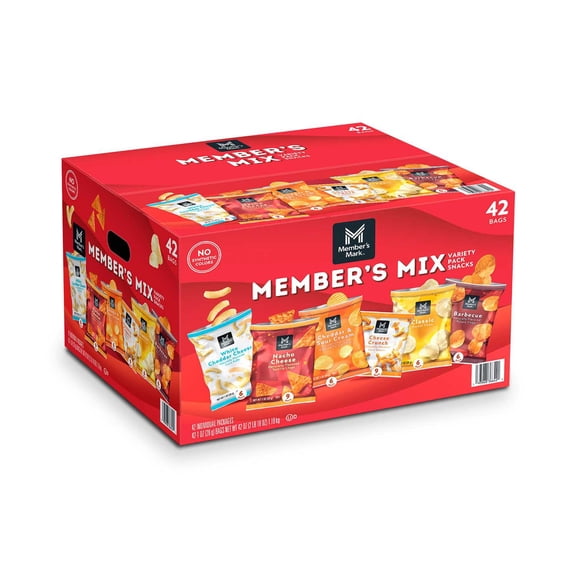 Member's Mark Member's Mix Variety Pack Chips, 1 oz., 42 pk