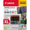 thumbnail image 1 of Canon PGI-250XL/CLI-251 XL Ink Tank Catridge, Black/Cyan/Magenta/Yellow/Pigment Black (5 pk.), 1 of 1