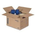 thumbnail image 3 of Bankers Box SmoothMove Basic Moving Boxes, Regular Slotted Container (RSC), Small, 12" x 16" x 12", Brown/Blue, 25/Bundle, 3 of 5