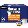 thumbnail image 1 of Maxwell House Breakfast Blend Light Roast K Cup Coffee Pods, 100 ct., 1 of 11