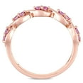 thumbnail image 5 of Round Cut Pink Sapphire Infinity Band in 14K Gold, 5 of 6
