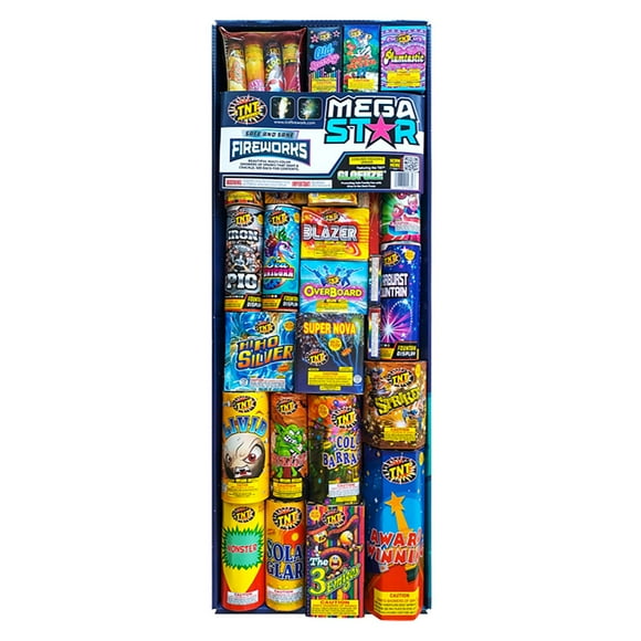 TNT Fireworks Mega Star SS