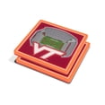 thumbnail image 1 of YouTheFan NCAA Football 3D Stadium View Coaster, 1 of 3