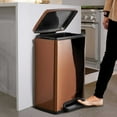 thumbnail image 3 of Tramontina 13-Gallon Step Trash Can, Assorted Colors, 3 of 8