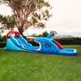 thumbnail image 9 of Happy Hop Shark Attack Double Slide Inflatable Water Slide, 9 of 15